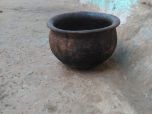 Figurine de canari en terre cuite, artisanat africain, petit oiseau en poterie